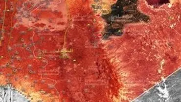 مسیر امدادی به داعش از «تنف» قطع شد