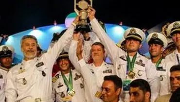 ایران قهرمان مسابقات غواصی ارتش‌های جهان