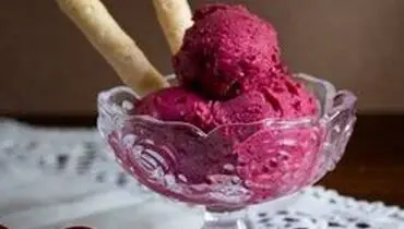 روش تهیه‌ی بستنی گیلاس