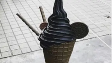 بستنی زغالی برای سلامتی چه مضراتی دارد؟
