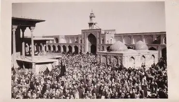 تصویری قدیمی از حرم امام جواد(ع) و امام کاظم(ع).