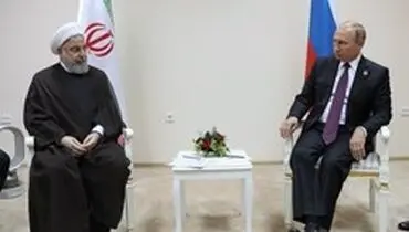 رایزنی روحانی و پوتین درباره مهمترین مسایل دوجانبه