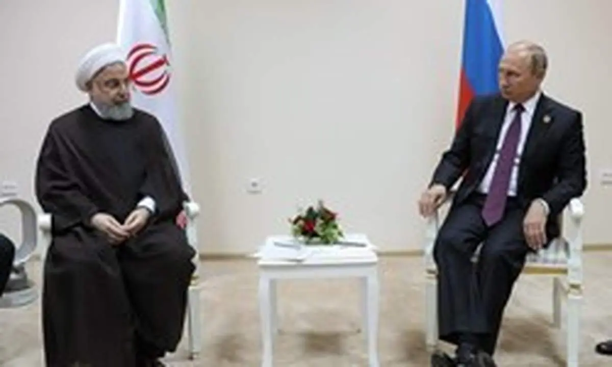 رایزنی روحانی و پوتین درباره مهمترین مسایل دوجانبه