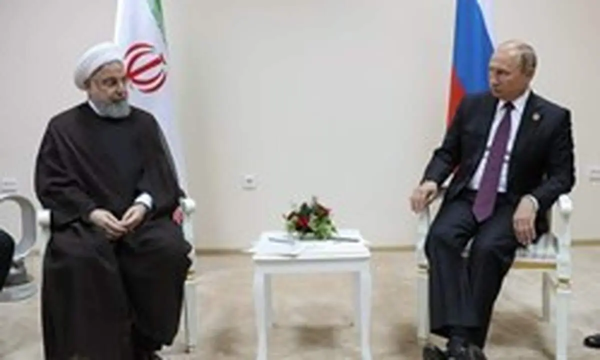 رایزنی روحانی و پوتین درباره مهمترین مسایل دوجانبه