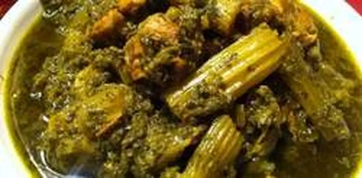 طرز تهیه خورشت کرفس با مرغ