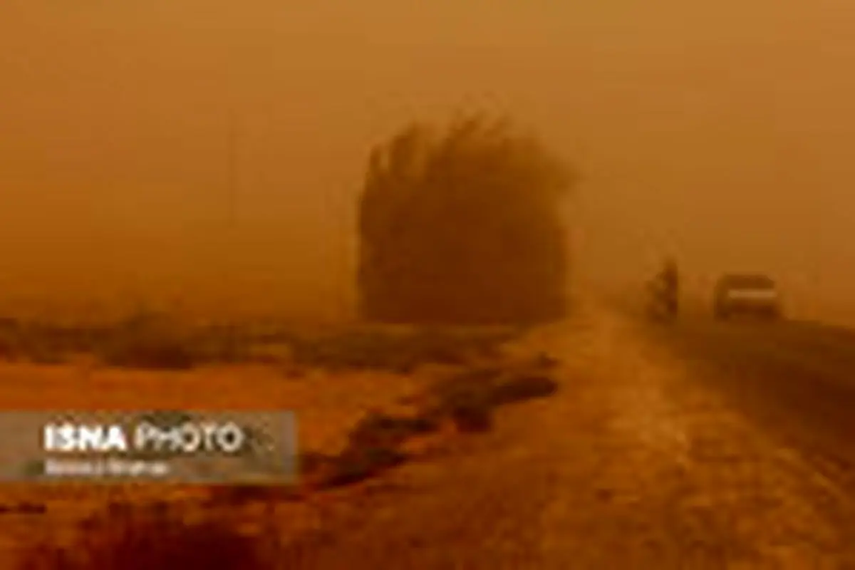طوفان سیستان با سرعت ۱۰۰ کیلومتر بر ساعت