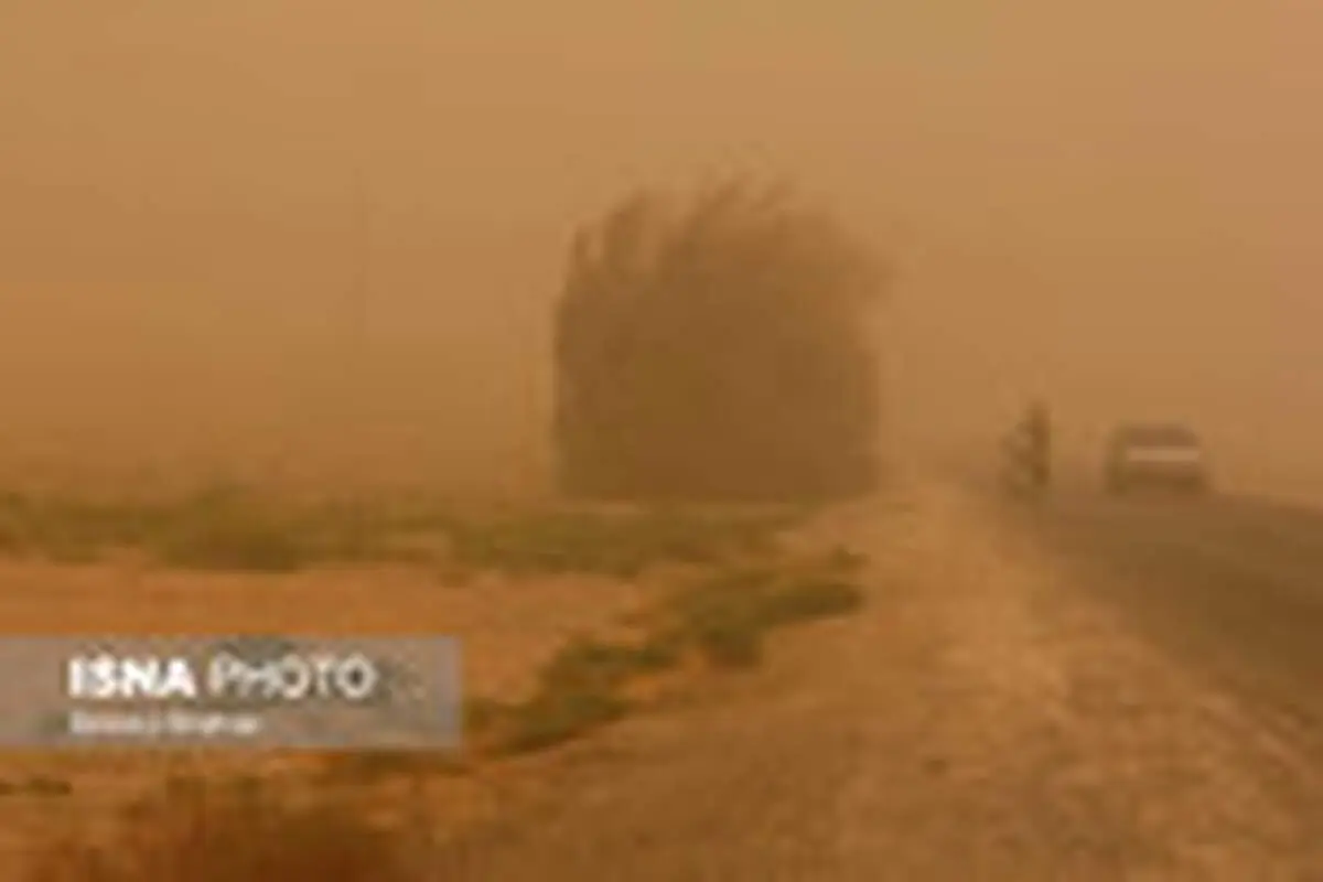 طوفان سیستان با سرعت ۱۰۰ کیلومتر بر ساعت