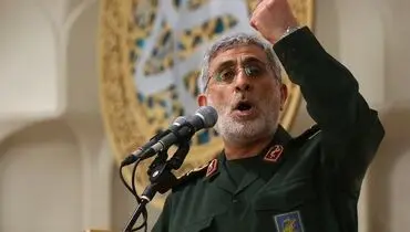 سردار قاآنی: ایران کما فی السابق در کنار فلسطین می‌ایستد

