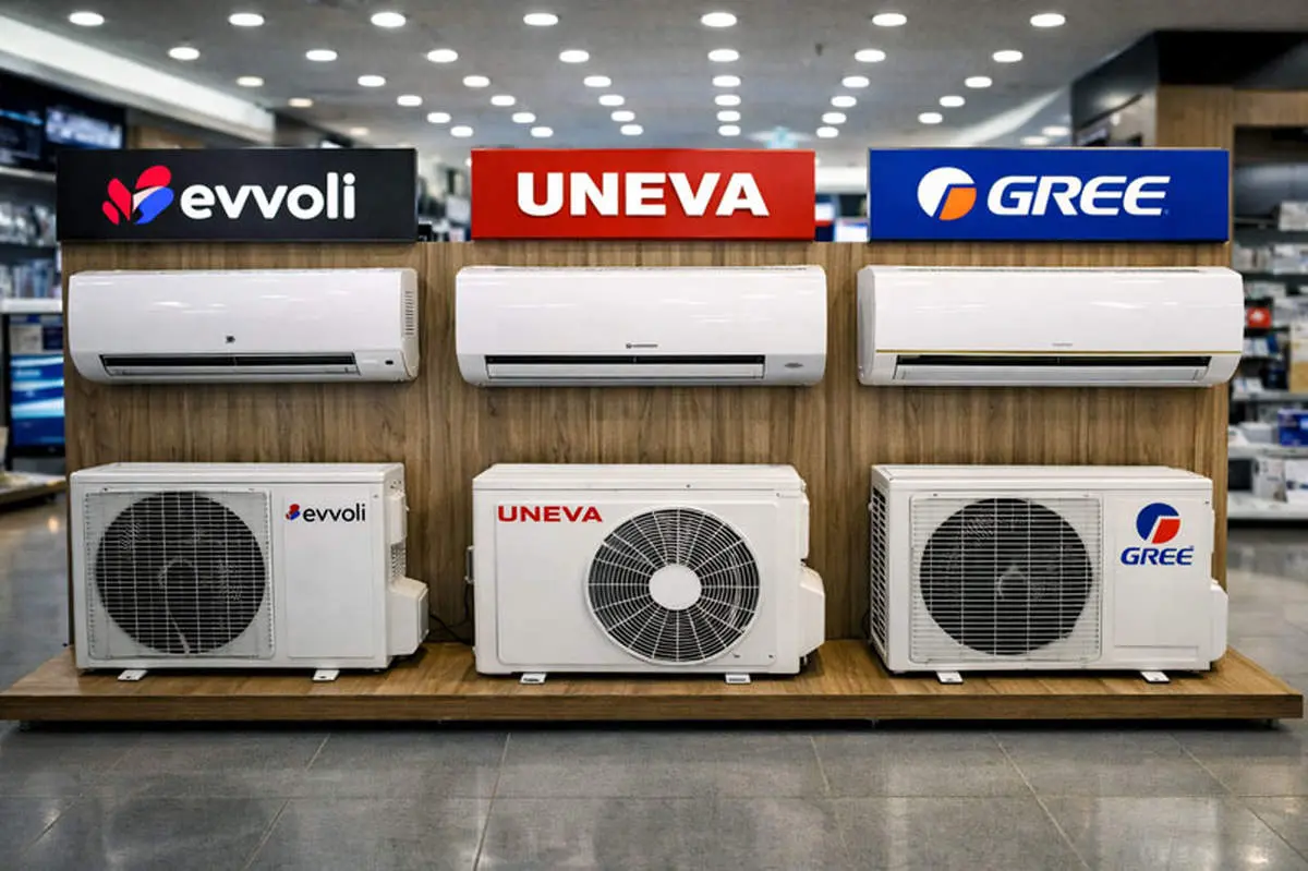 مقایسه تخصصی کولر گازی گری ، یونیوا و ایوولی | کدوم بخریم؟
