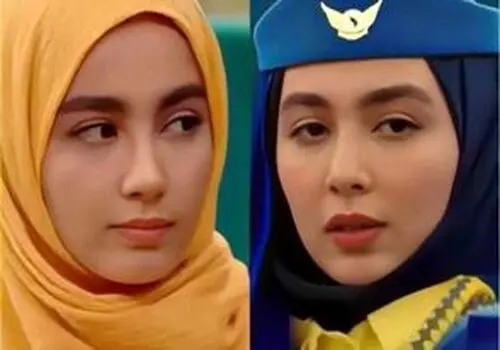 عکس جدید سارا و نیکای سریال پایتخت در کنار مادرشان