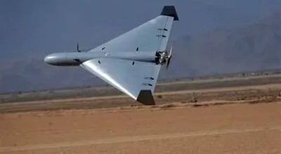 نوشته جالب روی پهپاد ایرانی+ عکس