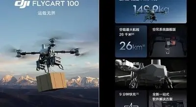 اولین گام رسمی DJI در حوزه حمل‌ونقل هوایی با پهپاد FlyCart + ویدیو