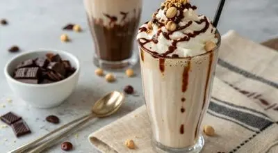 طرز تهیه میلک شیک نوتلا