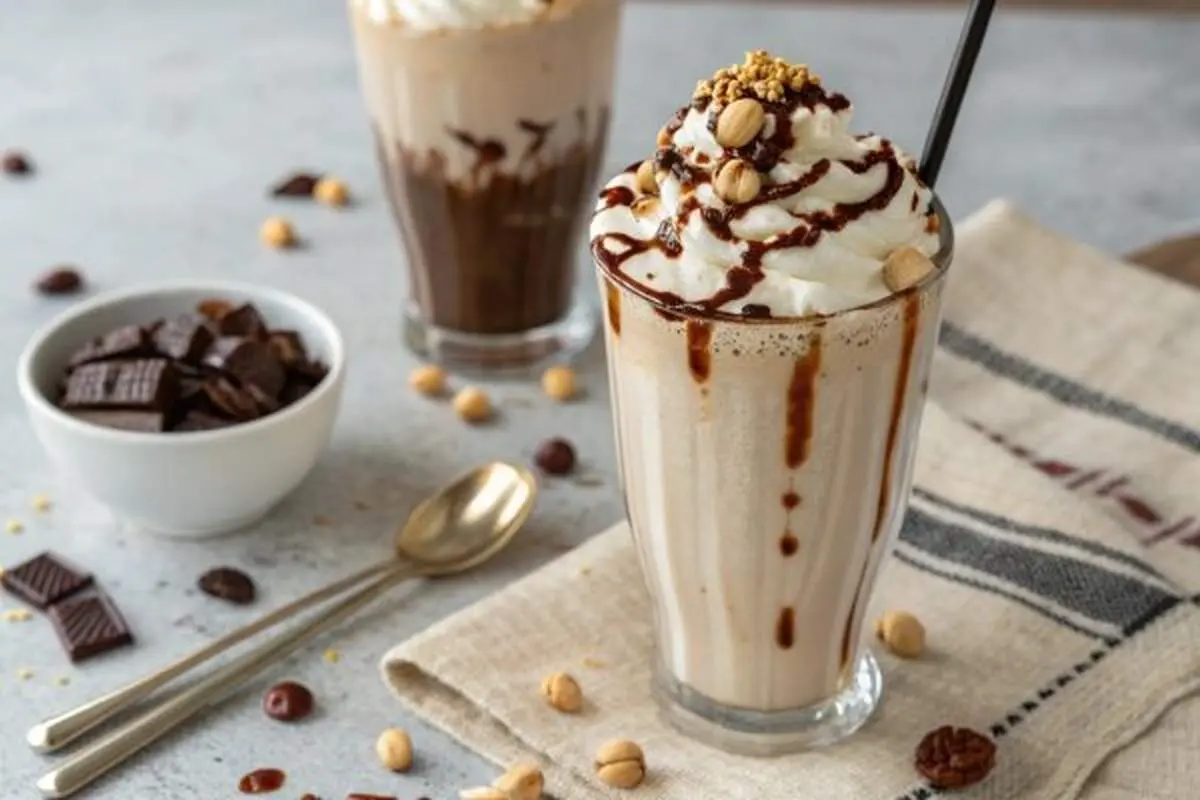 طرز تهیه میلک شیک نوتلا