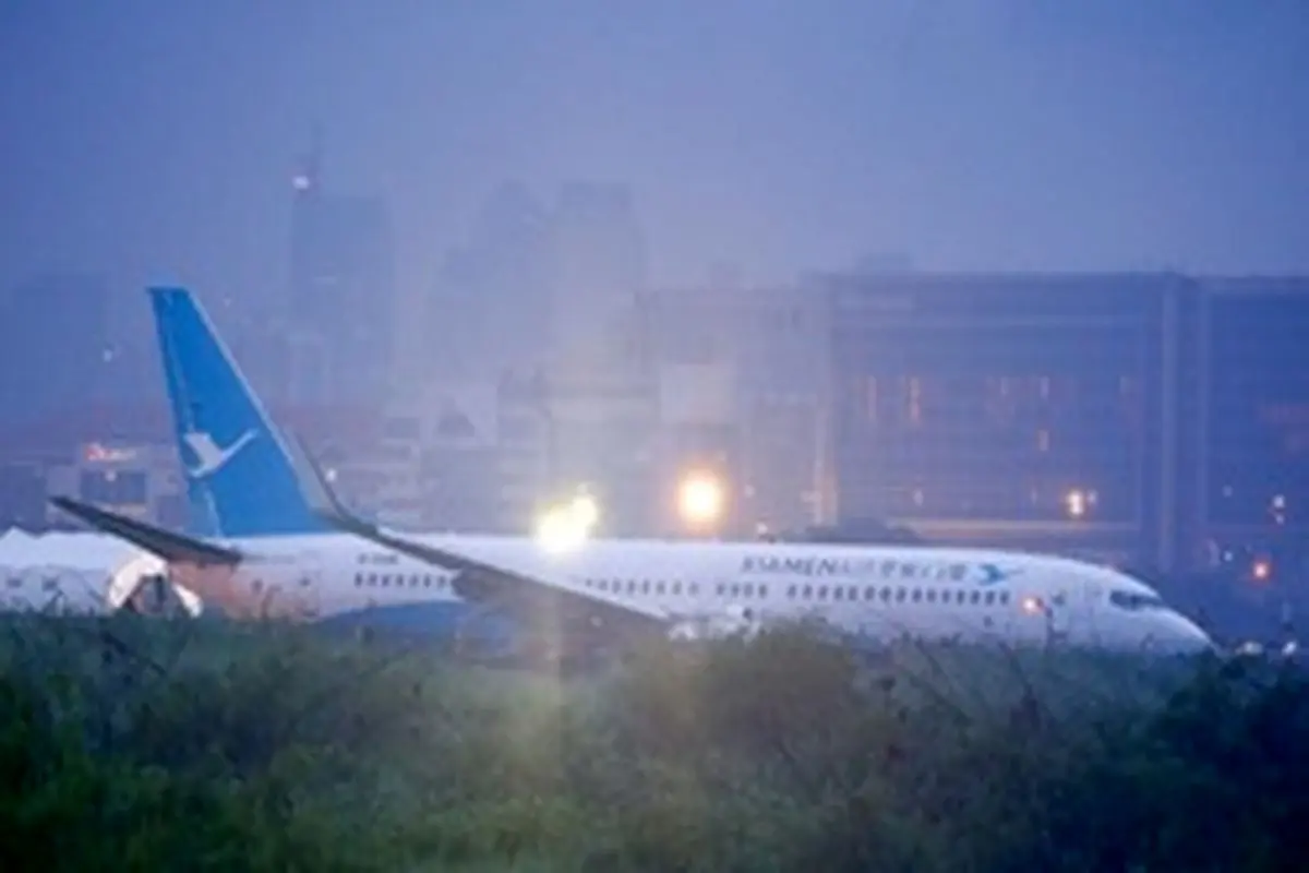 بارش شدید در فرودگاه مانیل فیلیپین حادثه آفرید