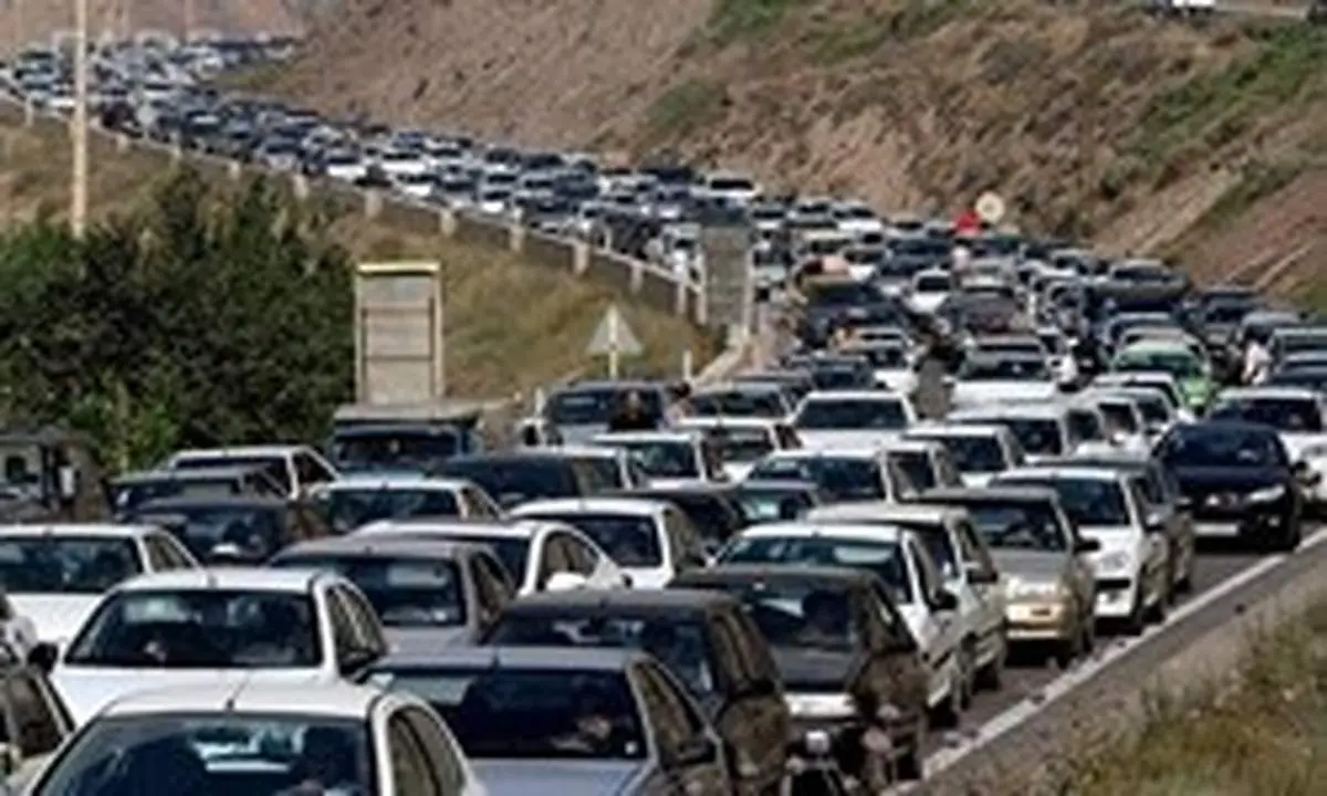 ترافیک سنگین در محورهای فیروزکوه، هراز و پردیس