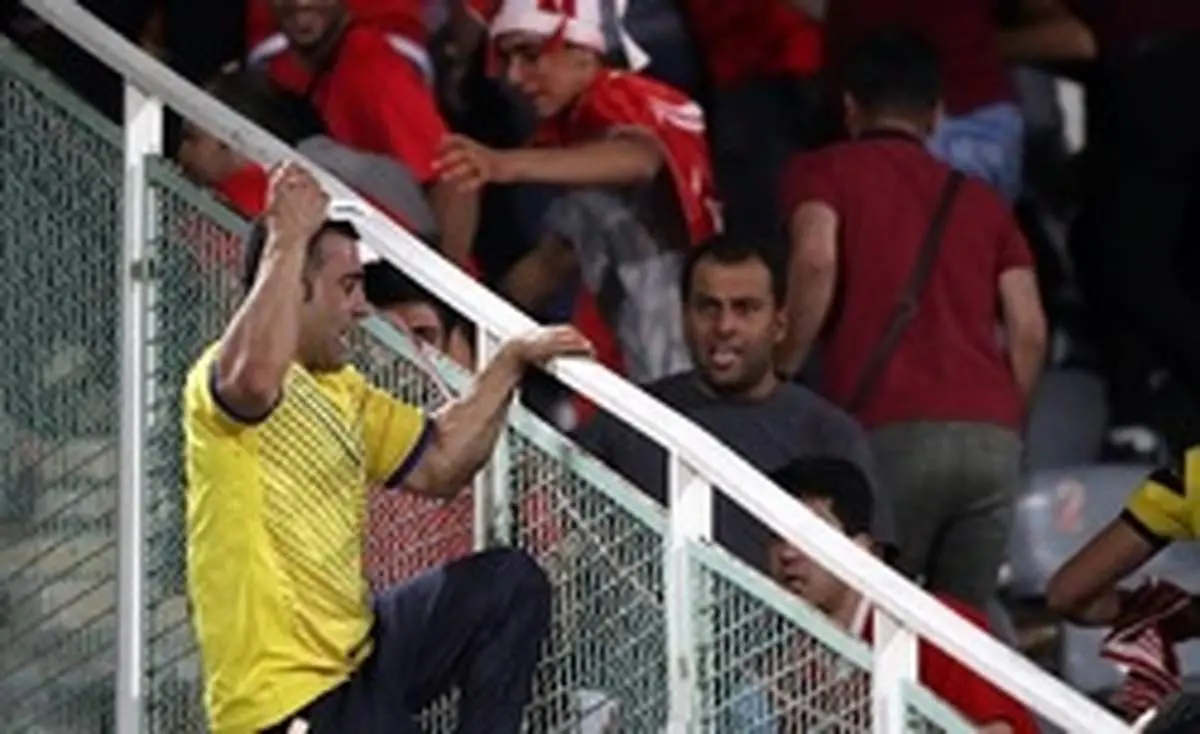 تماشاگر چاقوکش چگونه دستگیر شد؟