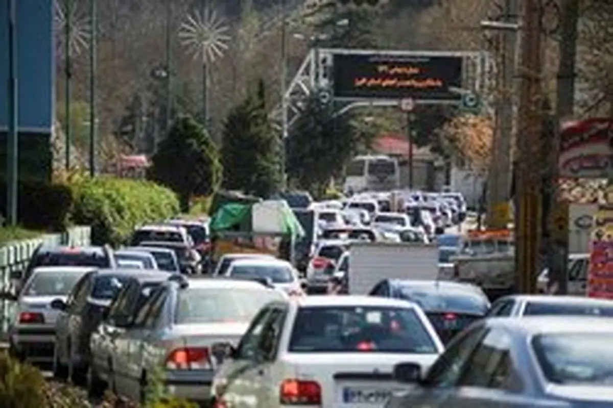 تردد خودرو در محورهای مواصلاتی استان البرز سه برابر متوسط کشور