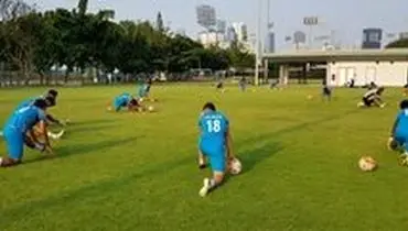 آخرین تمرین تیم ملی امید پیش از دیدار برابر میانمار