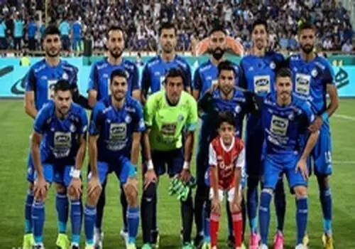  پوستر فولاد مقابل استقلال با پیراهن مشکی!+ عکس