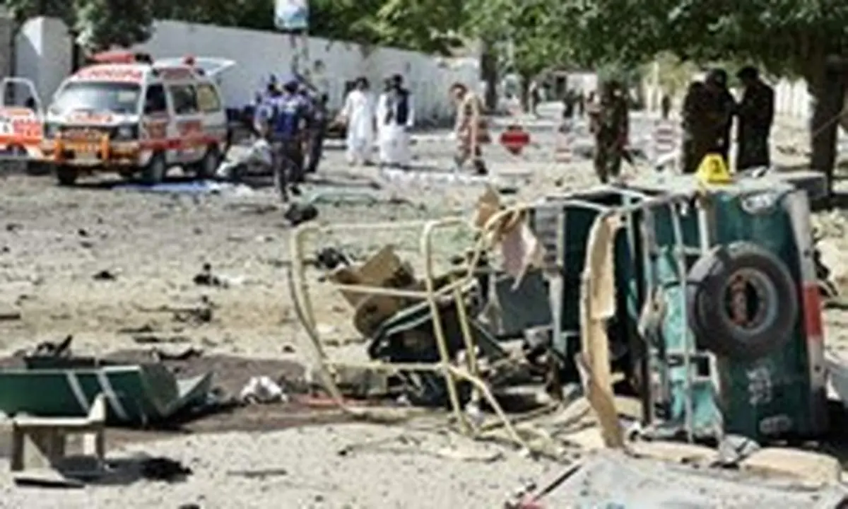 انفجار بمب کنار جادهای در بلوچستان پاکستان