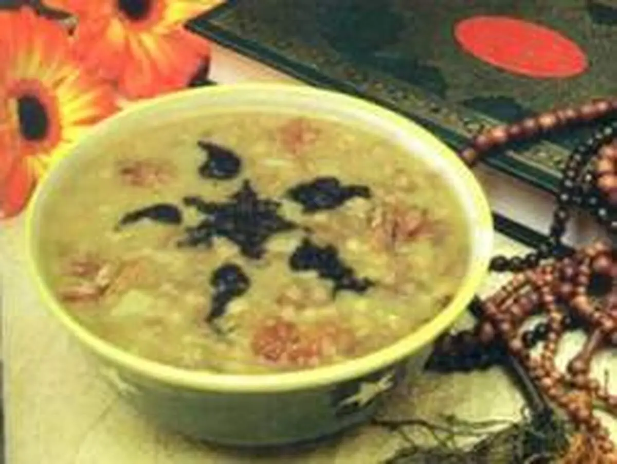 طرز پخت حلیم عدس خراسانی