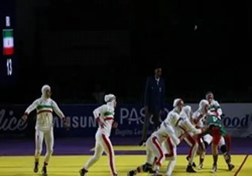 نقره بر گردن دختران کبدی ایران