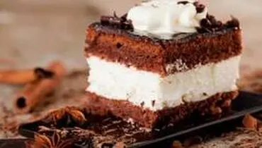 طرز تهیه آسان ترین کیک بستنی