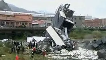 قربانیان حادثه سقوط پل در ایتالیا افزایش یافت