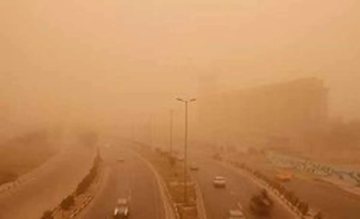 گرد و غبار ایلام را فرا گرفت