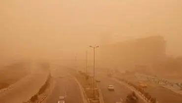 گرد و غبار ایلام را فرا گرفت