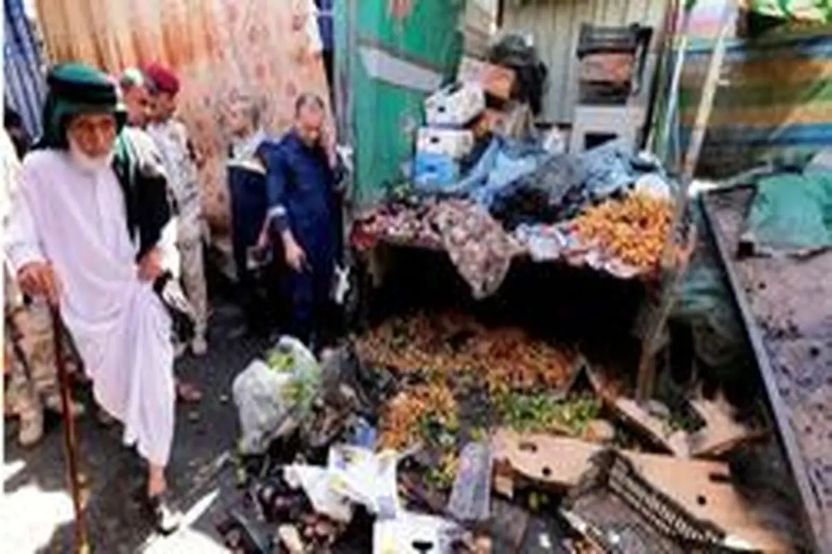 انفجار مهیبی در بازار بغداد رخ داد