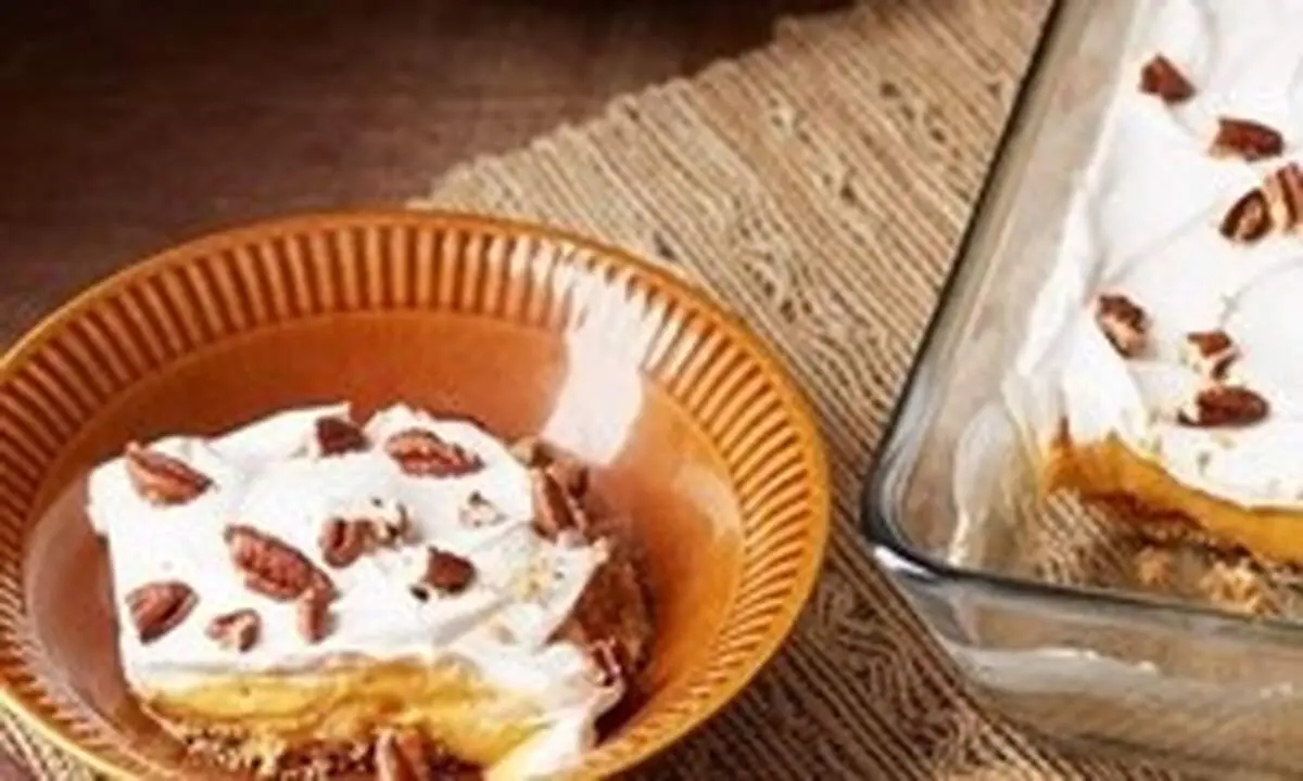 طرز تهیه پای کدو تنبل قاشقی