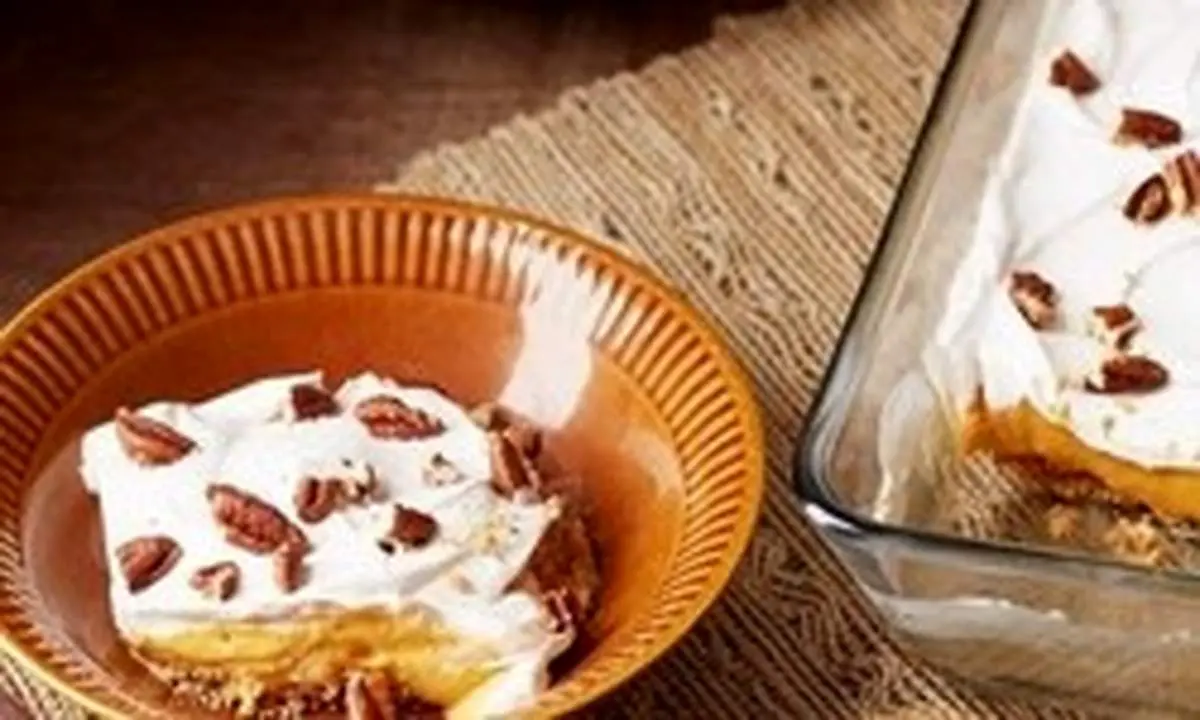 طرز تهیه پای کدو تنبل قاشقی