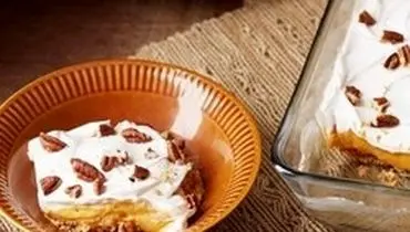 طرز تهیه پای کدو تنبل قاشقی