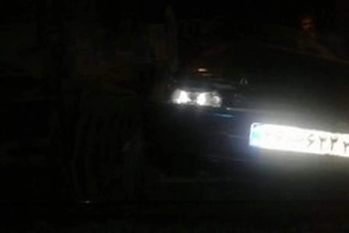 برخورد قطار مسافری با یک خودرو در فیروزان نهاوند