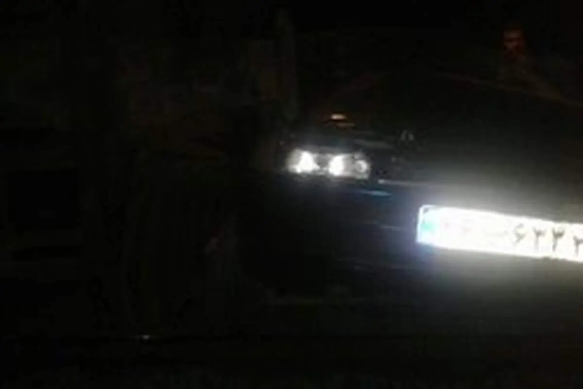 برخورد قطار مسافری با یک خودرو در فیروزان نهاوند