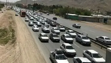 ترافیک سنگین در آزادراه‌های قزوین