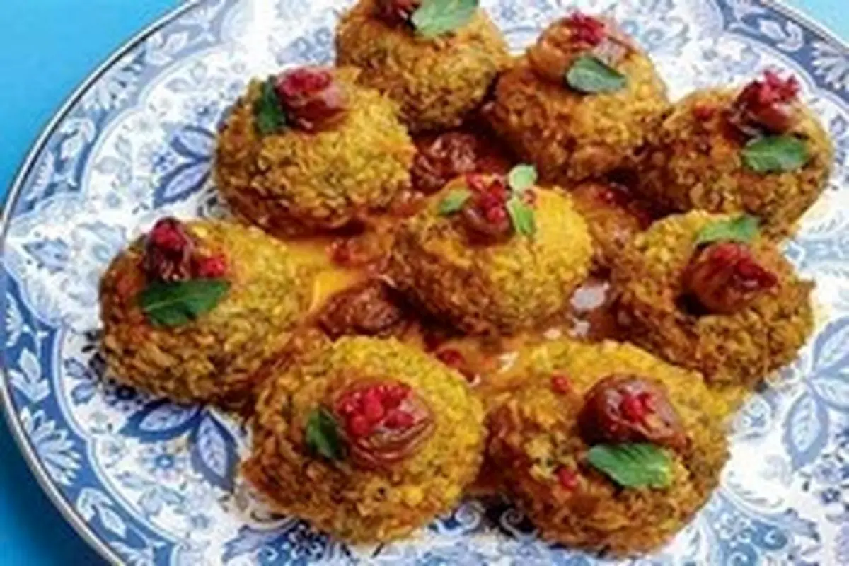 طرز تهیه کوفته برنجی خرمایی