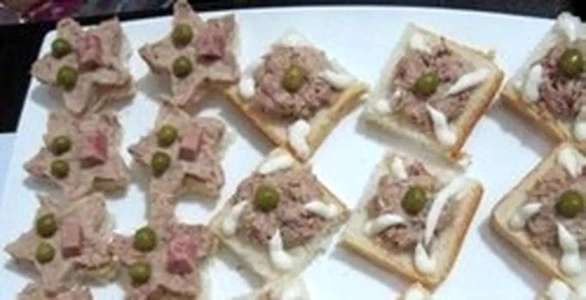 طرز تهیه کاناپ تن ماهی