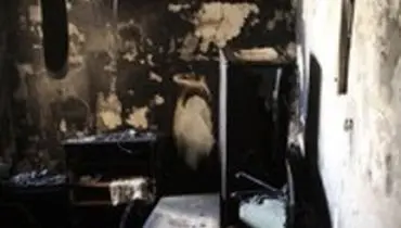 ۱۰ مصدوم در آتش‌سوزی یک منزل مسکونی در کرمان