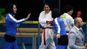 بانوی کاراته کای ایران نایب قهرمان شد