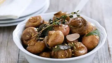 ترشی قارچ را با این دستور درست کنید!