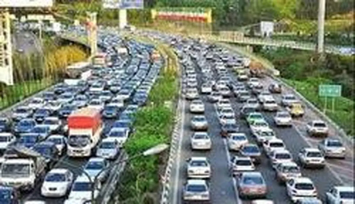 ترافیک سنگین در خروجی‌های مازندران به سمت تهران
