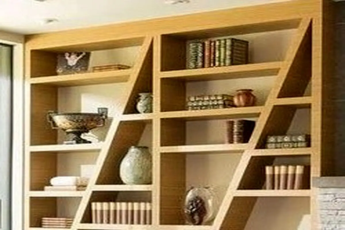 ایده هایی منحصر به فرد برای طراحی قفسههای کتاب