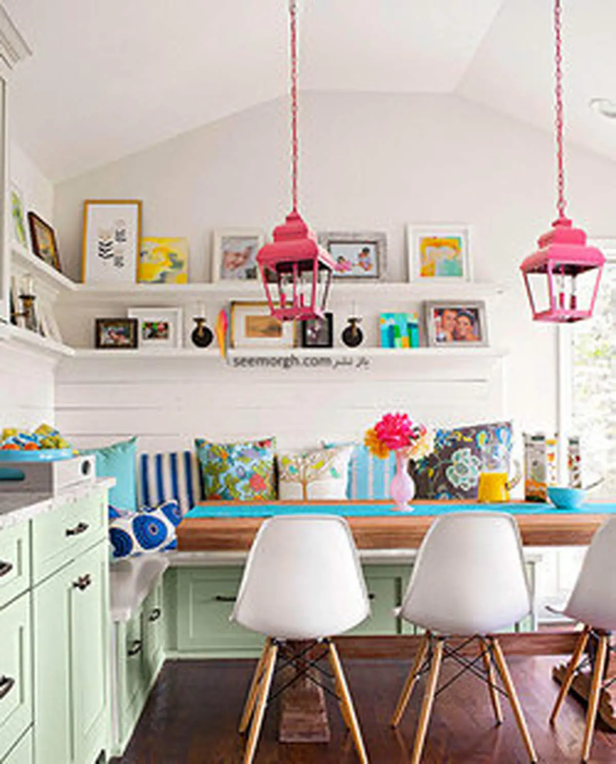 دکوراسیون خانه تان را با رنگ ها کامل کنید