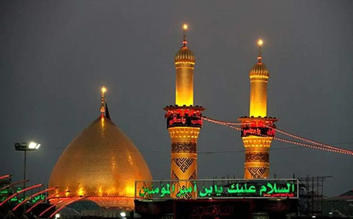 تاریخچه ساخت حرم امام علی (ع)