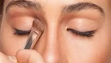 ترفند آرایشی برای آماده سازی پلک برای سایه