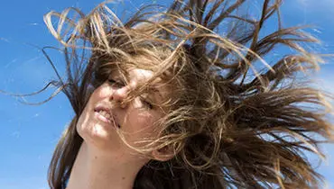 درمان موهای خشک به چند روش خانگی