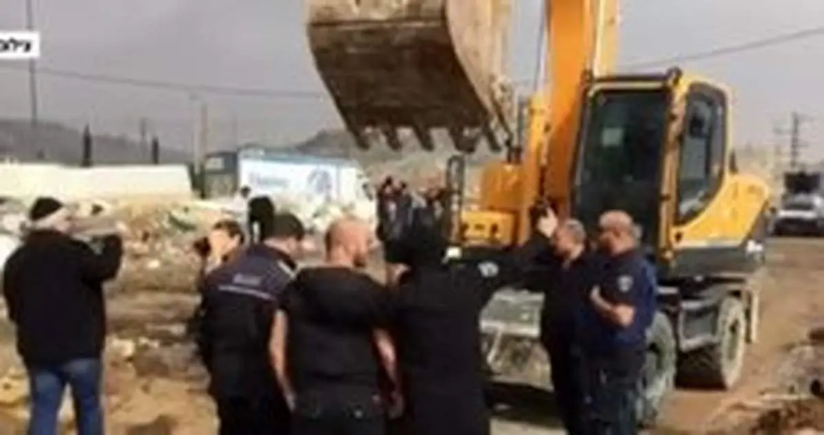 ویرانی خانه یک فلسطینی تو صهیونیست ها